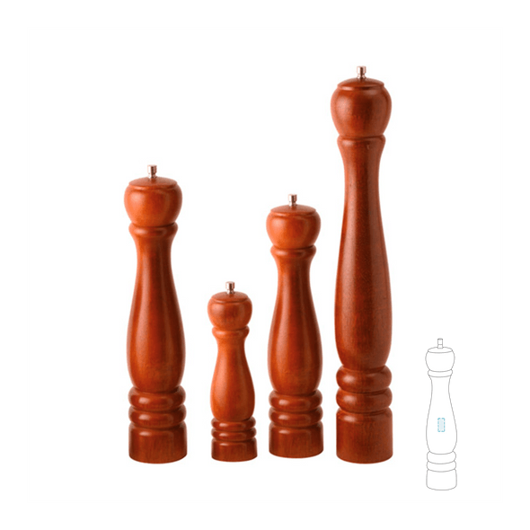 Mulino per peperoni di legno Mulino per peperoni di legno